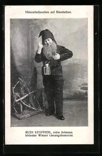AK Rudi Stopperl, Kleinster Wiener Gesangshumorist