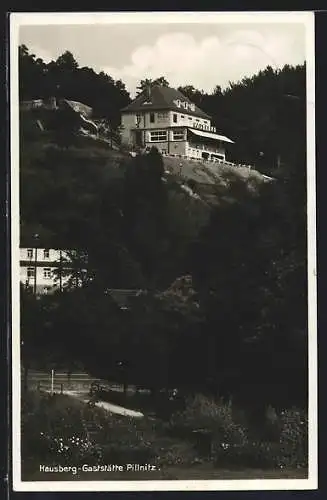 AK Dresden-Pillnitz, Hausberg-Gaststätte