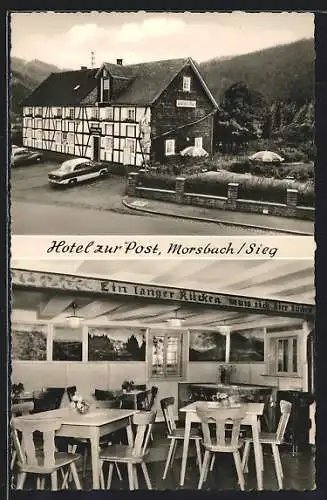 AK Morsbach / Sieg, Hotel zur Post