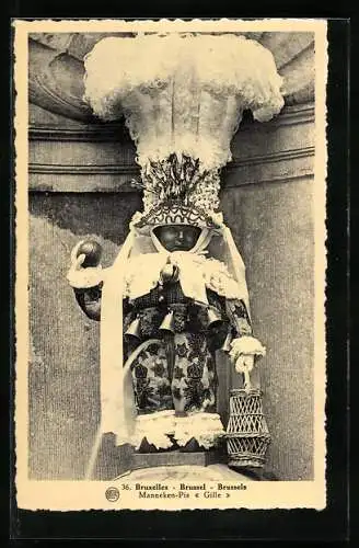 AK Bruxelles, Manneken-Pis Gille, Toilettenhumor