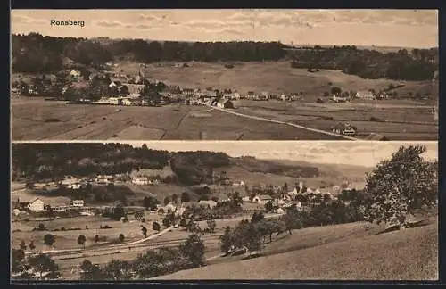 AK Ronsberg, Blick auf den Ort