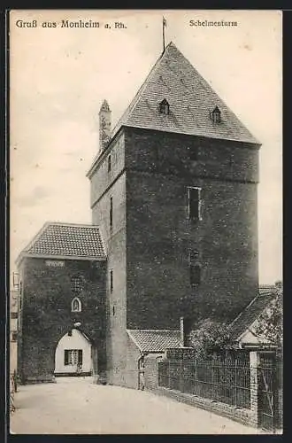 AK Monheim / Rhein, Schelmenturm