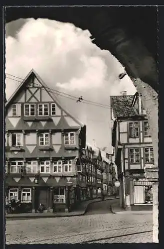 AK Wolfenbüttel, Blick auf den kleinen Zimmerhof