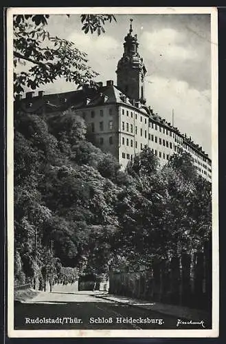 AK Rudolstadt, Schloss Heidecksburg