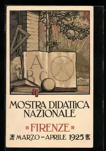 Künstler-AK Firenze, Mostra Didattica Nazionale 1925