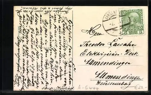 AK Längenfeld /Ötztal, Gasthof zum Hirschen