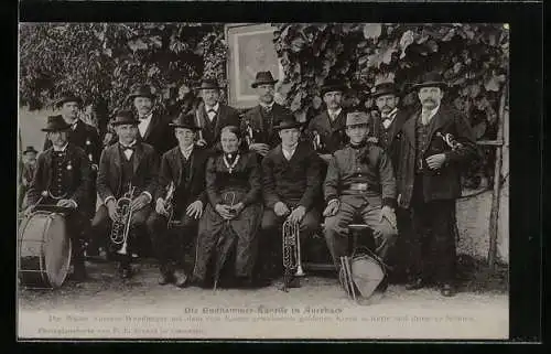 AK Die Endhammer-Kapelle in Auerbacht mit Witwe Therese Weinberger