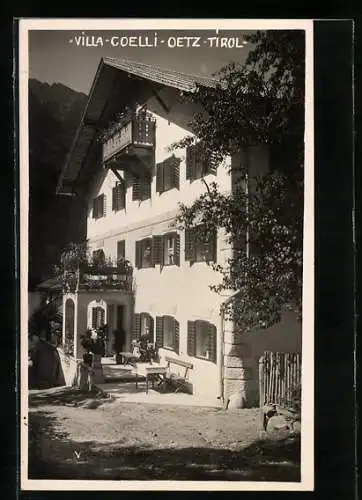 AK Oetz /Tirol, Hotel Villa Coelli