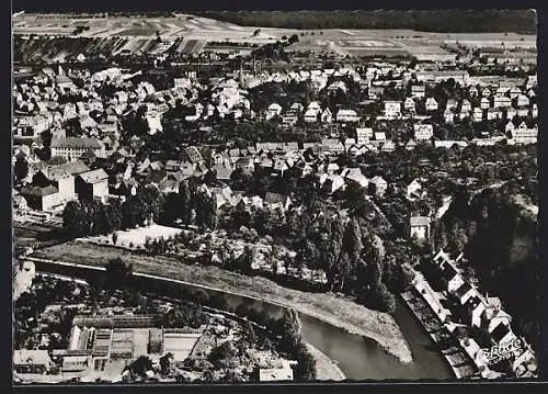 AK Mühlacker /Württemberg, Teilansicht