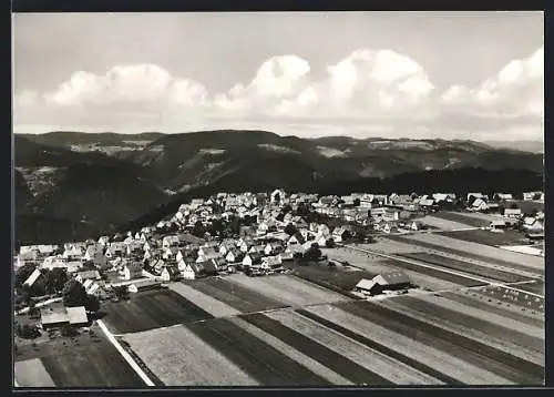 AK Aichhalden über Schramberg, Teilansicht