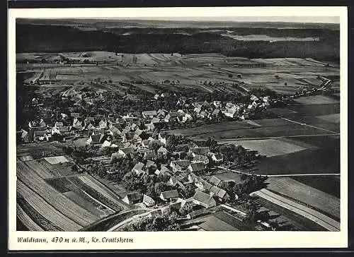 AK Waldtann /Kr. Crailsheim, Teilansicht