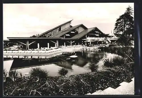 AK Müllheim, Restaurant-Cafe-Terrassen Bürgerhaus