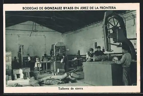 AK Jerez de la Frontera, Bodegas de Gonzales, Talleres de sierra