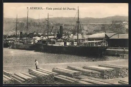 AK Almeria, Vista parcial del Puerto
