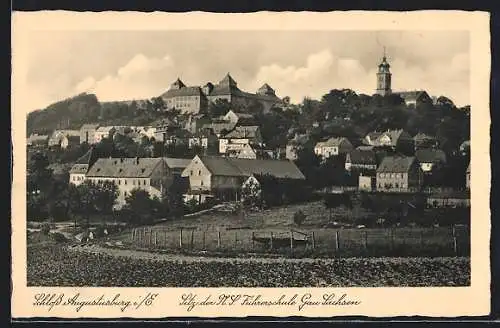 AK Augustusburg i. E., Sitz der N.P. Führerschule Gau Sachsen