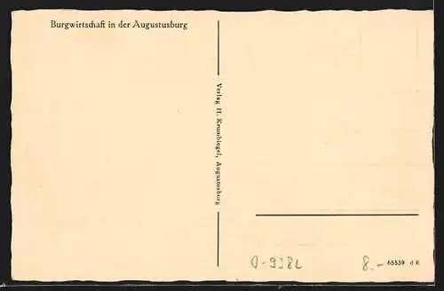 AK Augustusburg i. E., Sitz der N.P. Führerschule Gau Sachsen