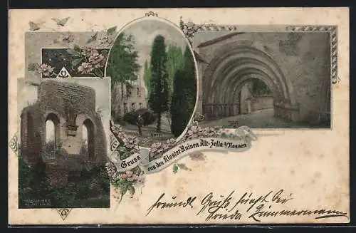 AK Nossen, Klosterruine Zella, Kapelle der Hl. Drei Könige