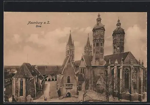 AK Naumburg a. S., Blick zum Dom