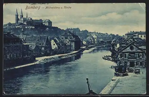 AK Bamberg, Michaelsberg u. Kirche