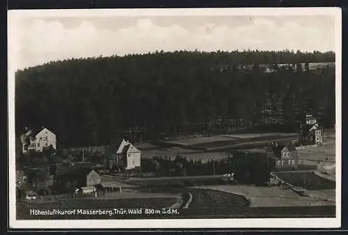 AK Masserberg /Thür. Wald, Ortspartie