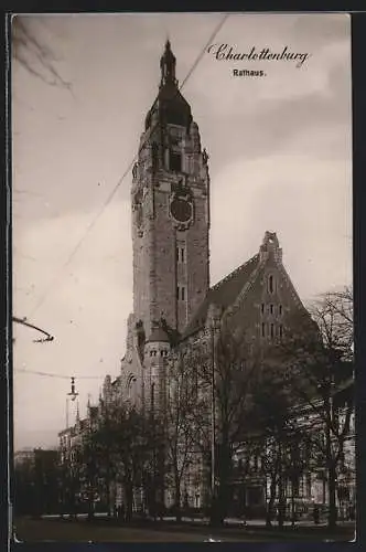 AK Berlin-Charlottenburg, Rathaus