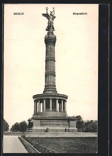 AK Berlin-Tiergarten, Siegessäule