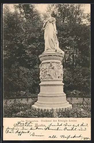AK Berlin-Tiergarten, Denkmal der Königin Louise