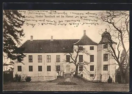AK Sandholt, Slottet set fra Haven