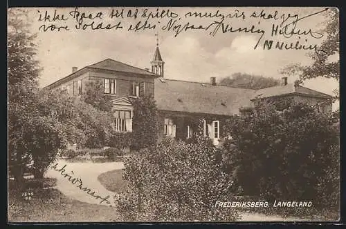 AK Frederiksberg, Langeland, Ortspartie
