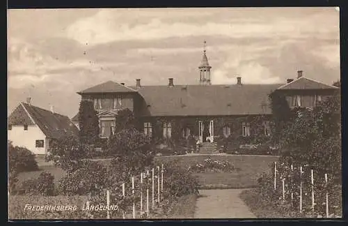 AK Frederiksberg, Langeland, Ortspartie