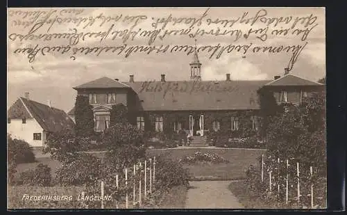 AK Frederiksberg, Langeland, Ortspartie