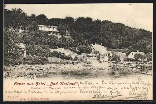 AK Bad Kollund, Hotel Bad Kollund C. Wegener