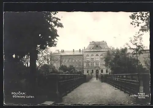 AK Policka, Ucitelský ústav