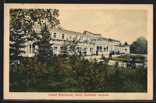 AK Lázne Bohdanec, Nová lázenská budova