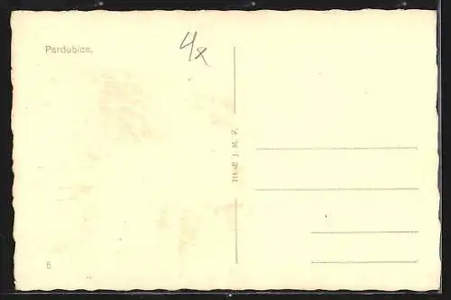 AK Pardubice, Teilansicht vom Zentrum