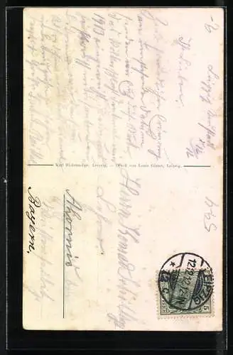 AK Letzte Datenseltenheit des 20. Jahrhunderts, 12.12.12, Postamt 12 um 12 Uhr, Völkerschlachtdenkmal