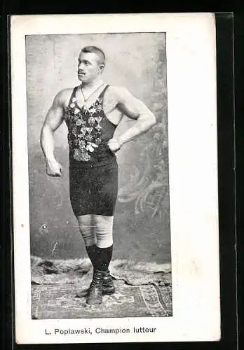 AK Ringer L. Poplawski, Champion lutteur