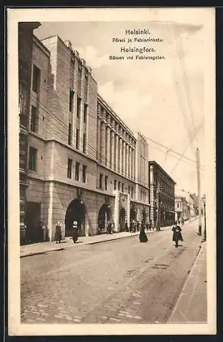 AK Helsingfors, Börsen vid Fabiansgatan