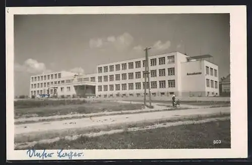 AK Bresnitz-Breznice, Gebäudeansicht