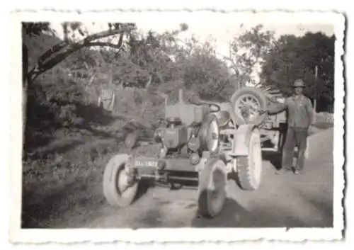 Fotografie Traktor Kramer, Schlepper mit Kfz-Kennzeichen IVB-48198