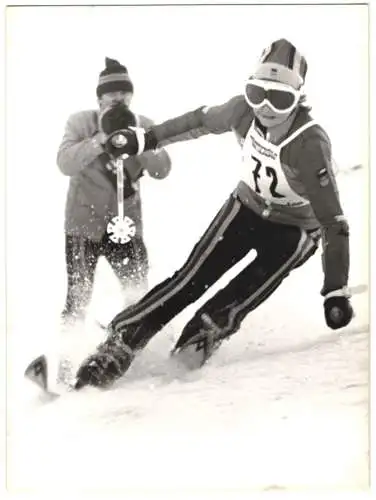 Fotografie Regine Mösenlechner beim Ski-Weltcup in Garmisch-Partenkirchen