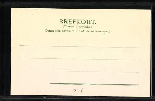 AK Frimärks-Spraket, schwedische Briefmarke erklären die Briefmarkensprache