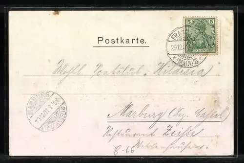 AK Sächsisches Possen-Ensemble Die Chemnitzer, Direction Fritz Weisbach