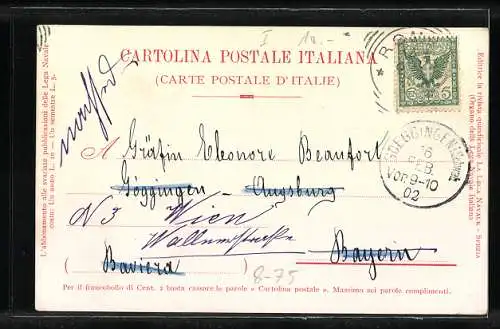 AK Pesca colla sciabica, Fischer mit Netzen und Boot