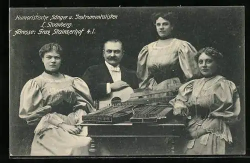 AK Humoitische Sänger-u. Instrumentalgruppe L. Stoanberg