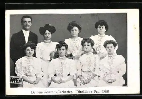AK Damen-Konzert-Orchester, Direktion: Paul Dittl