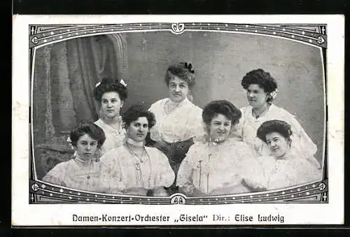 AK Damen-Konzert-Orchester Gisela, Dir. Elise Ludwig