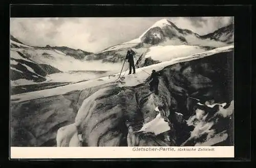 AK Gletscher-Partie, türkische Zeltstadt