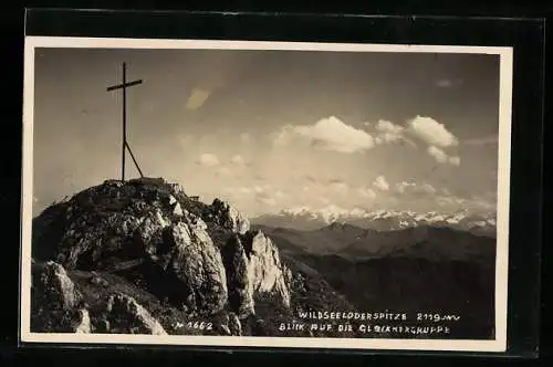 Foto-AK Wildseeloderspitze, Blick auf die Glocknergruppe
