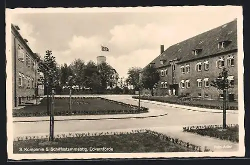 AK Eckernförde, Kaserne 3. Kompanie 5. Schiffsstammabteilung, 